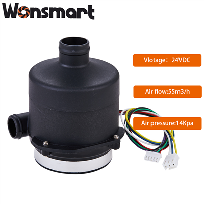 Tashqi drayveri PWM yoki 0~5V tezlikni boshqarish bilan cho'tkasi bo'lmagan DC shamollatgich